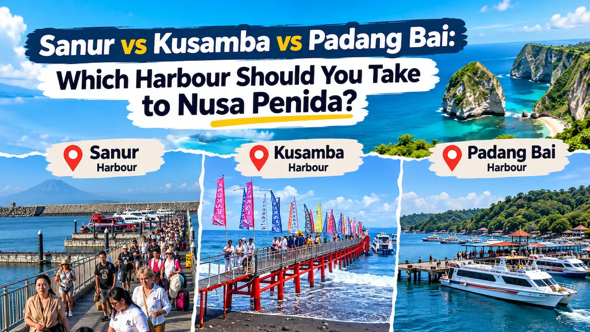 Sanur vs Kusamba vs Padang Bai: Which Harbour Should You Take to Nusa Penida?
